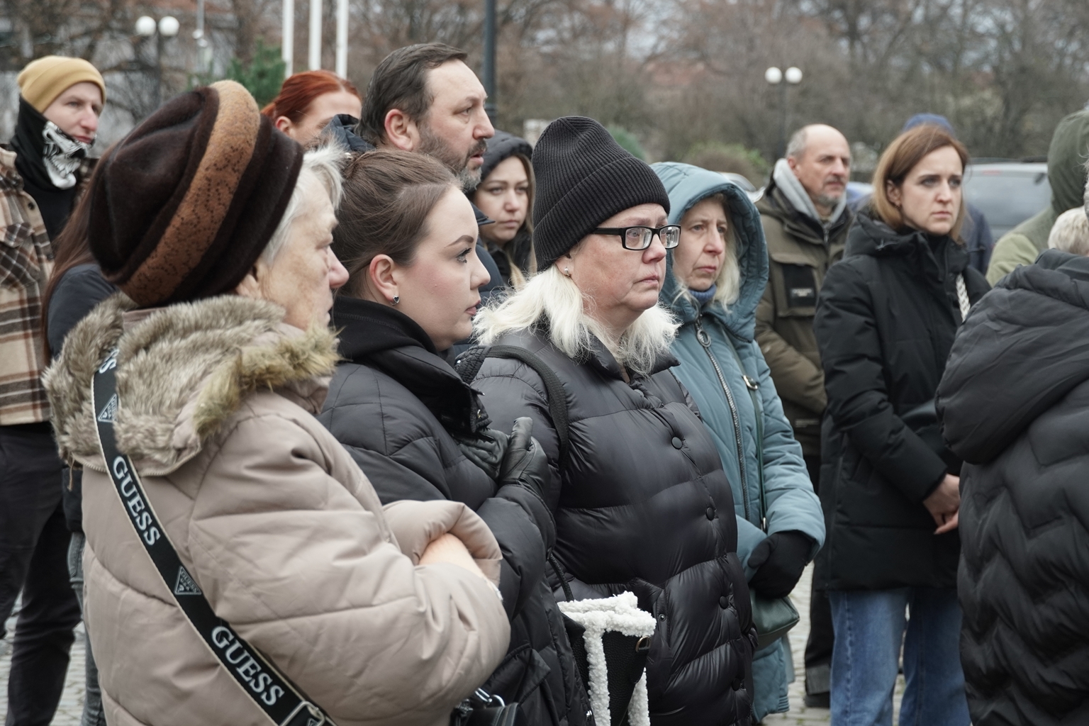 Прощання з полеглим воїном Олександром Горошником