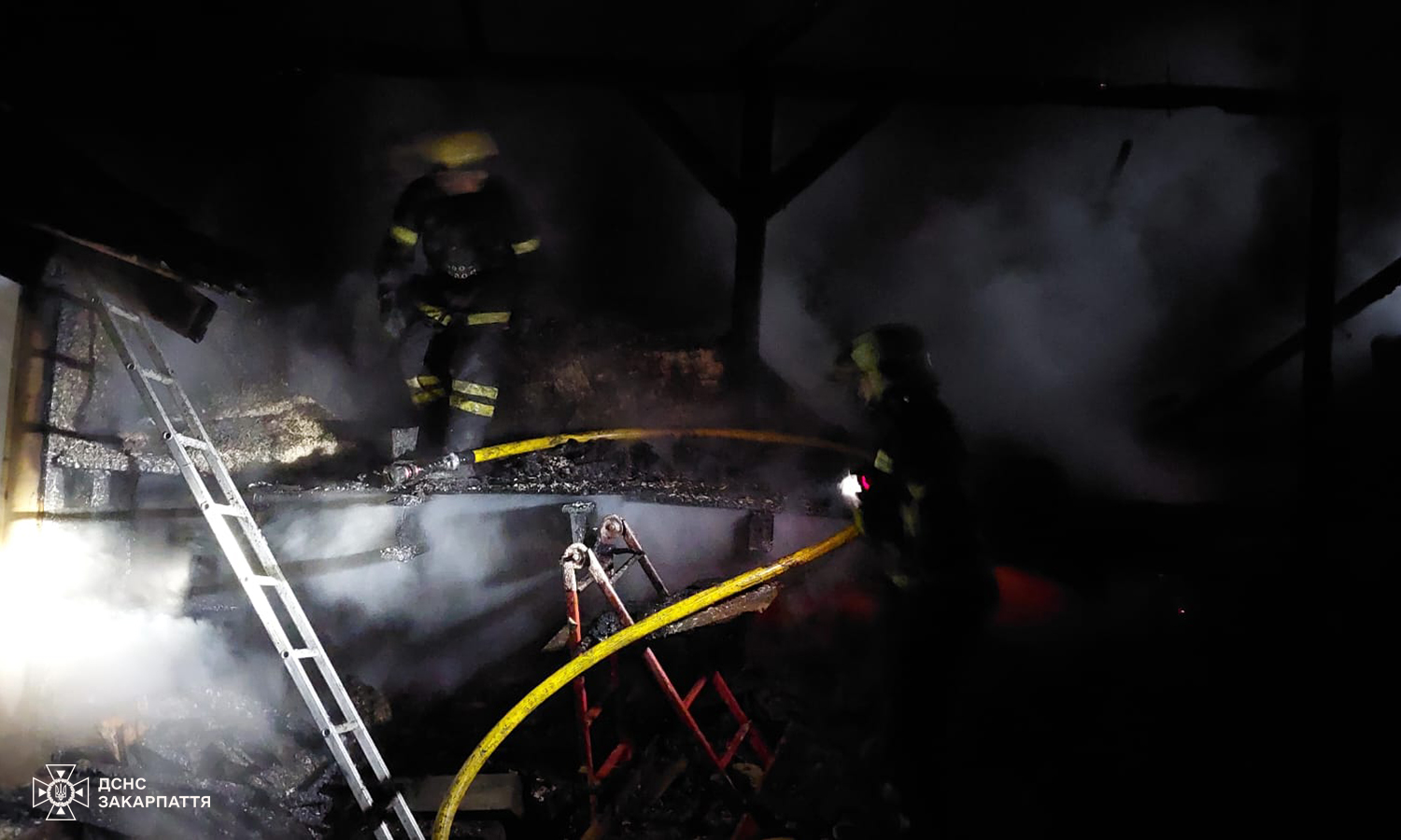 Пожежа у монастирі у селі Кострино, Закарпаття