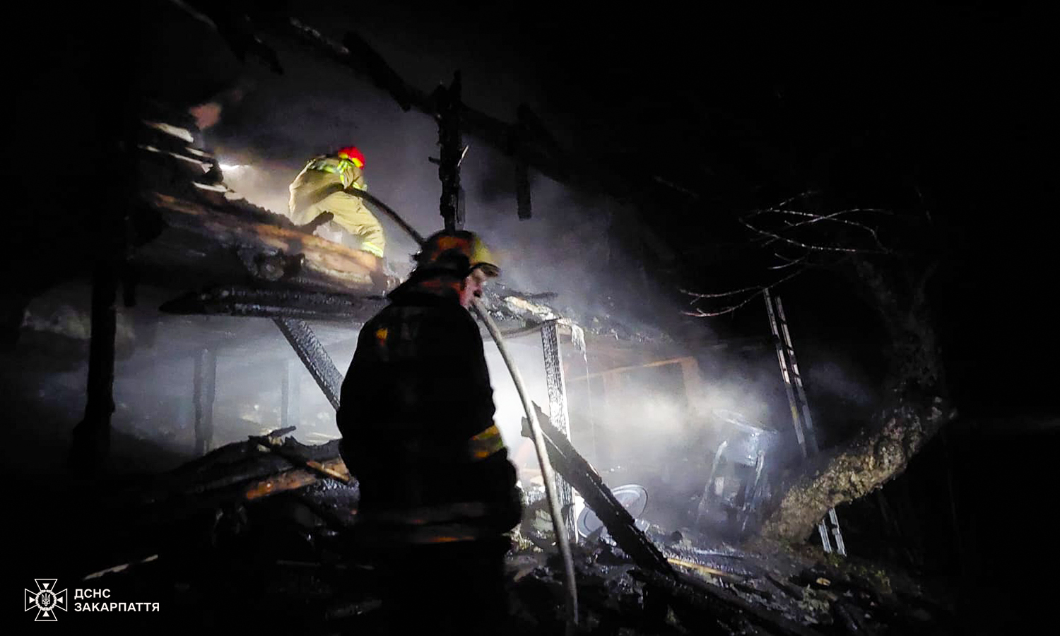 Пожежа у монастирі у селі Кострино, Закарпаття