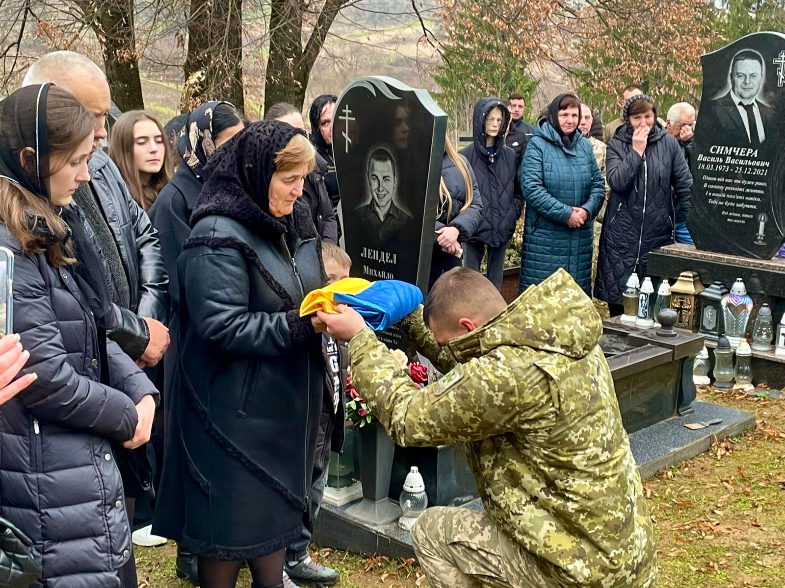 Прощання з Василем Мікешем