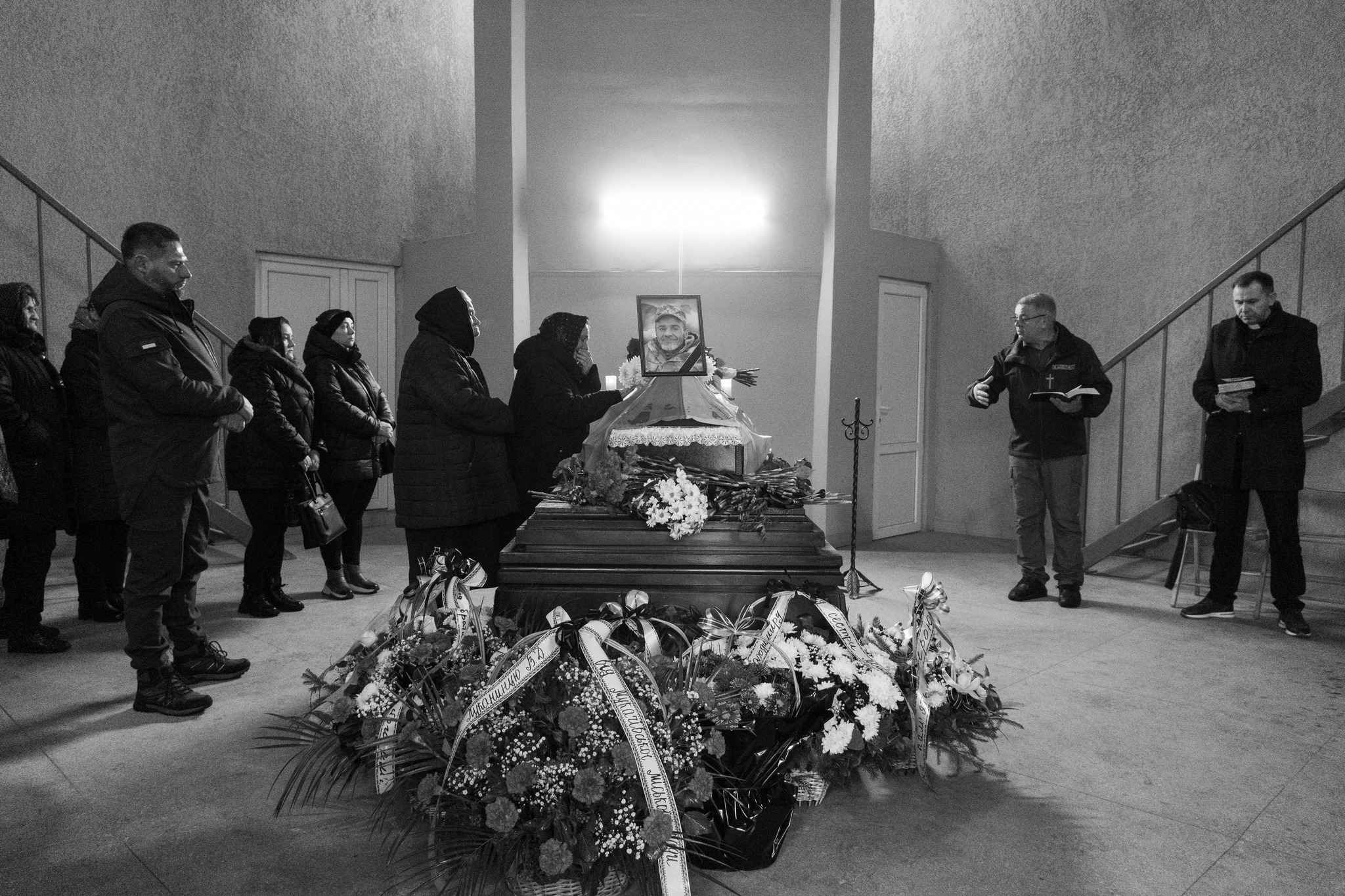 Прощання із захисником Володимиром Луканинцем