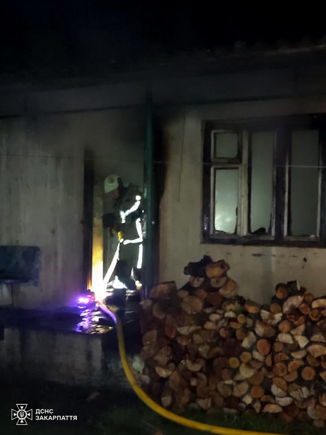 Пожежа в будинку, Неліпино