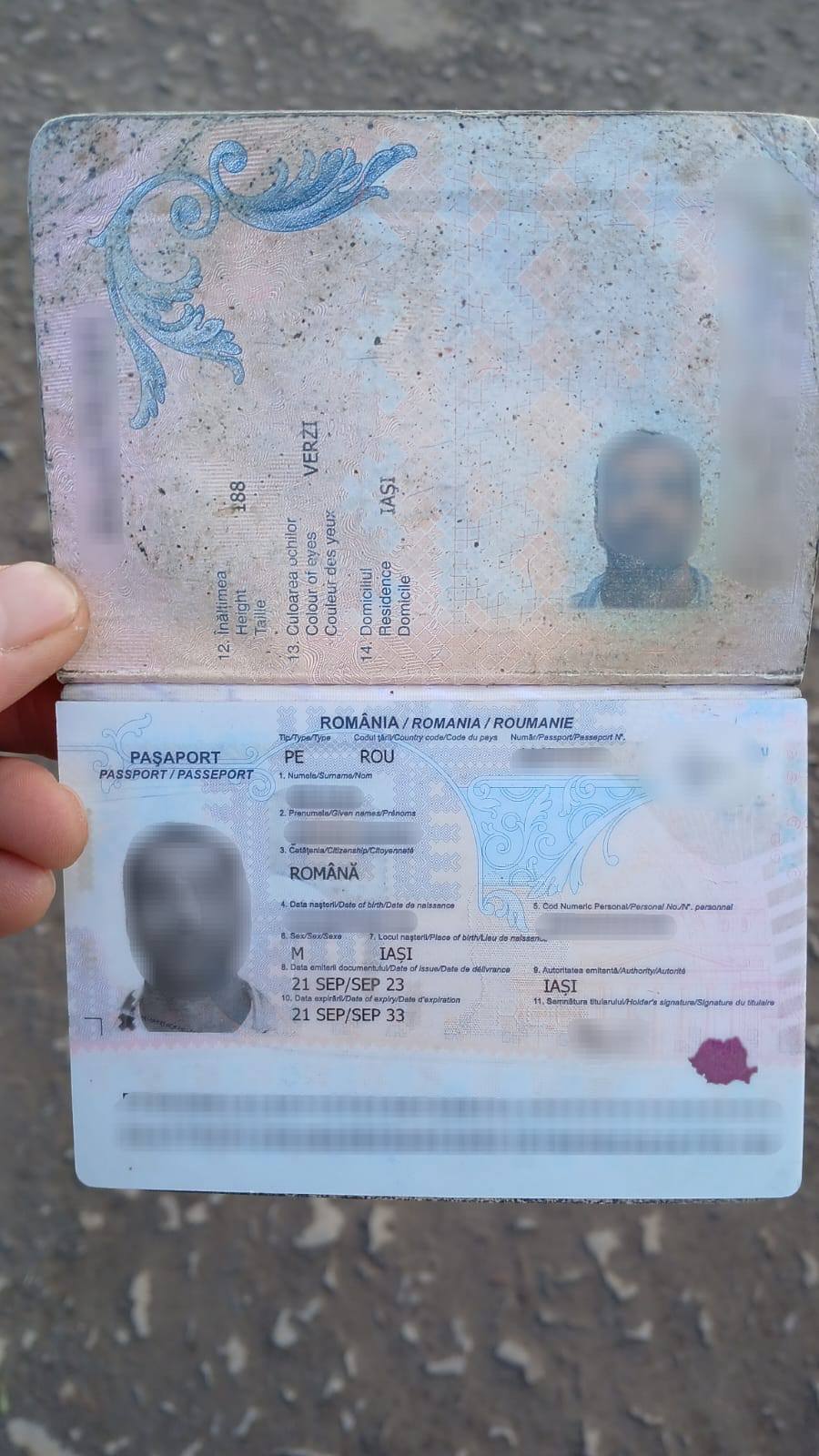 Паспорт громадянина Румунії