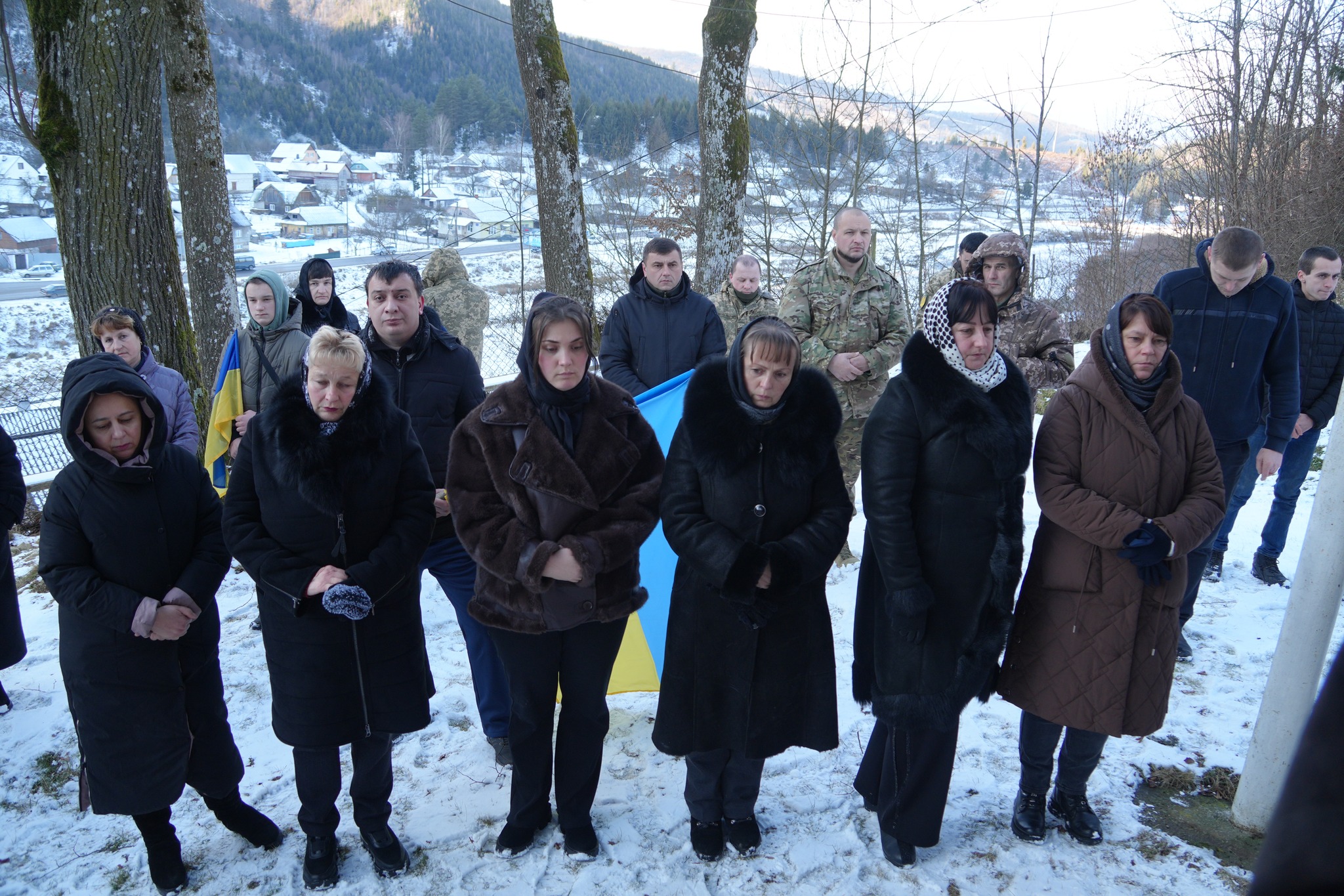 Прощання із воїном Юрієм Бунчею