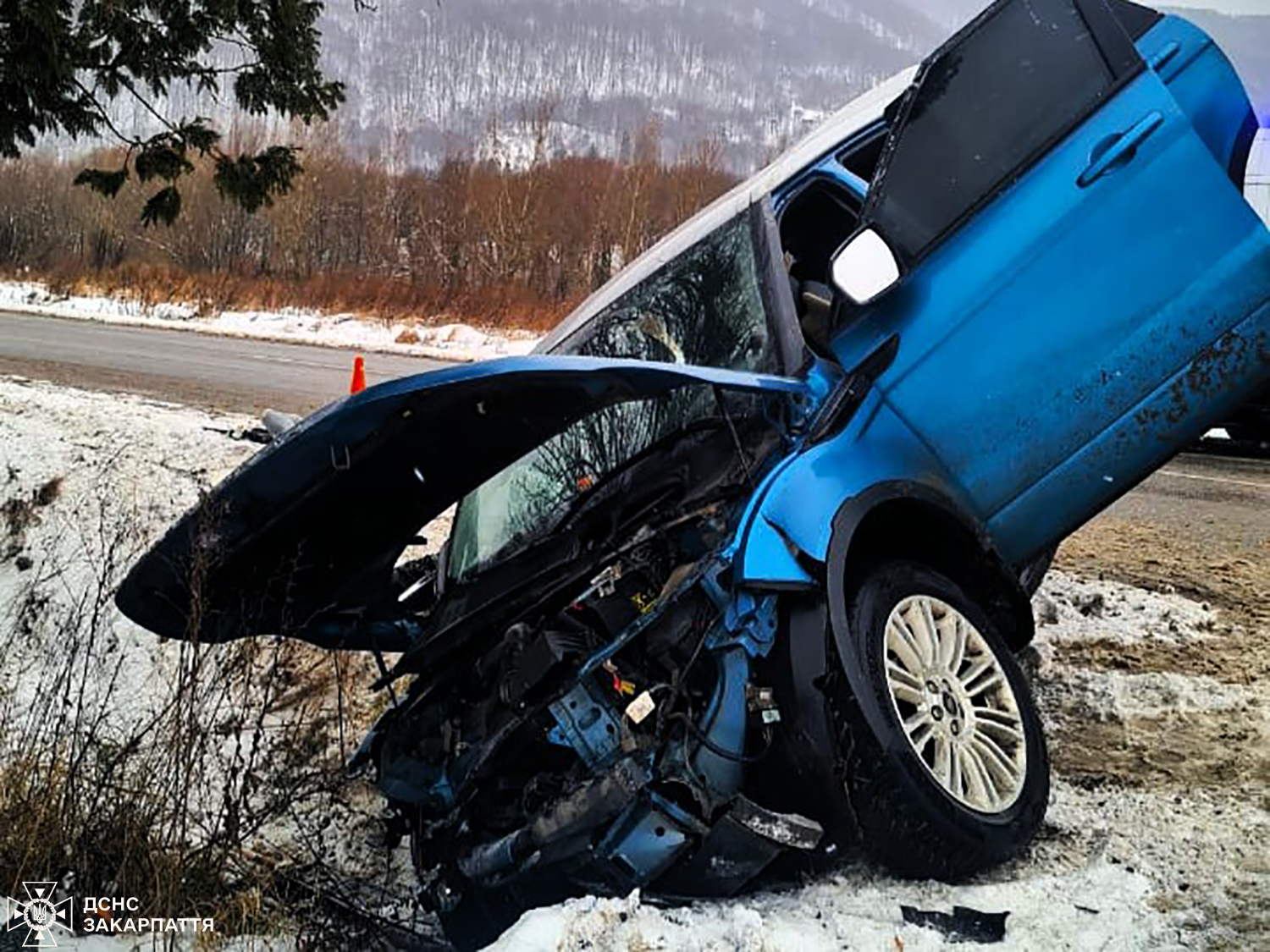 ДТП у селі Луг, 1 січня