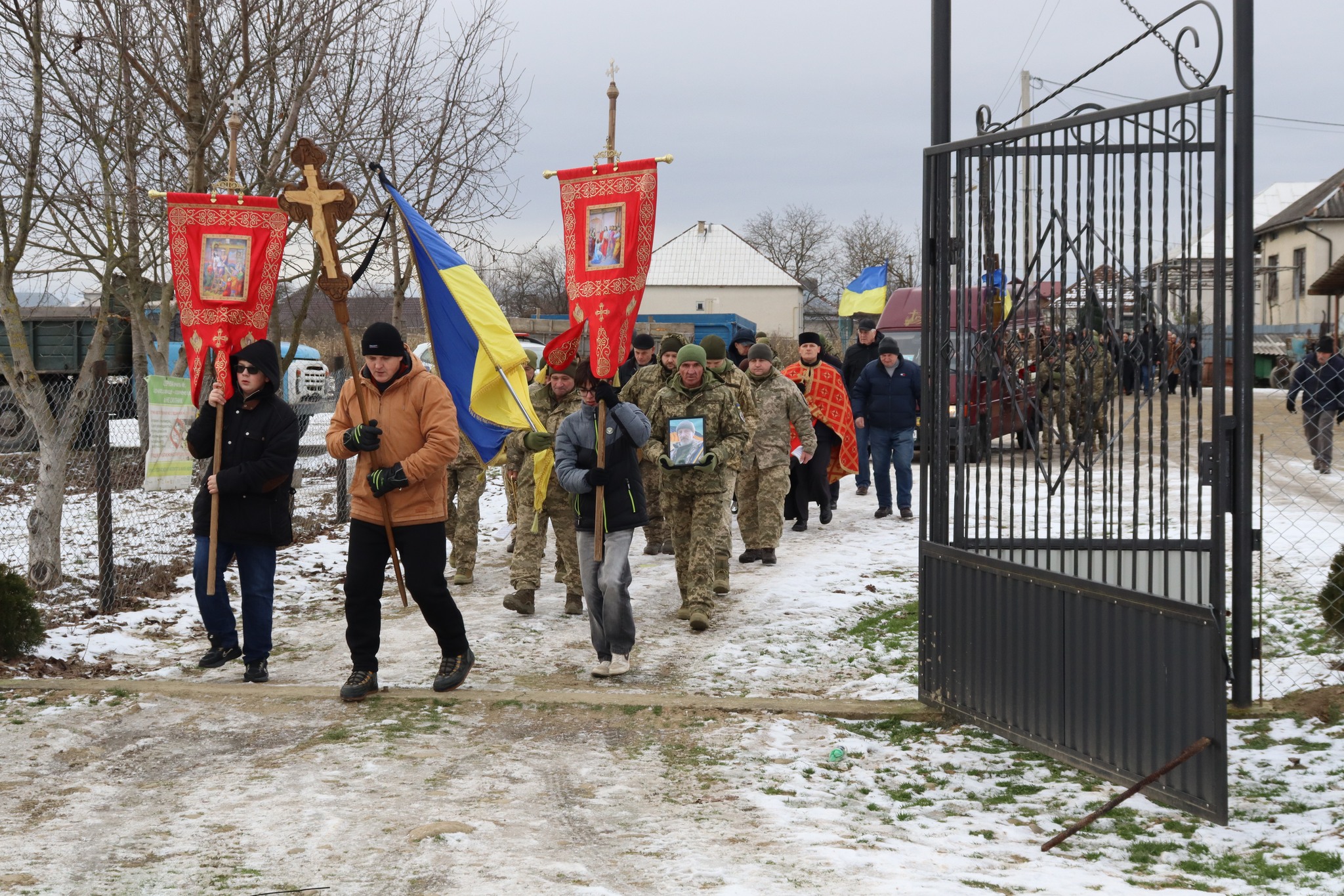Прощання із воїном Іваном Попрюканичем