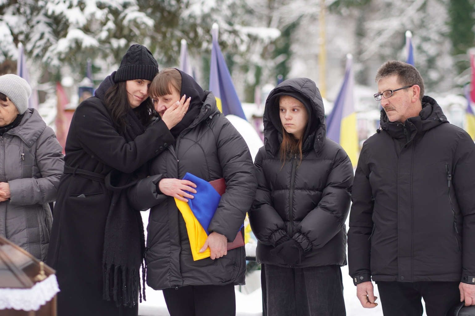 В Ужгороді попрощалися з військовим Миколою Райнишем