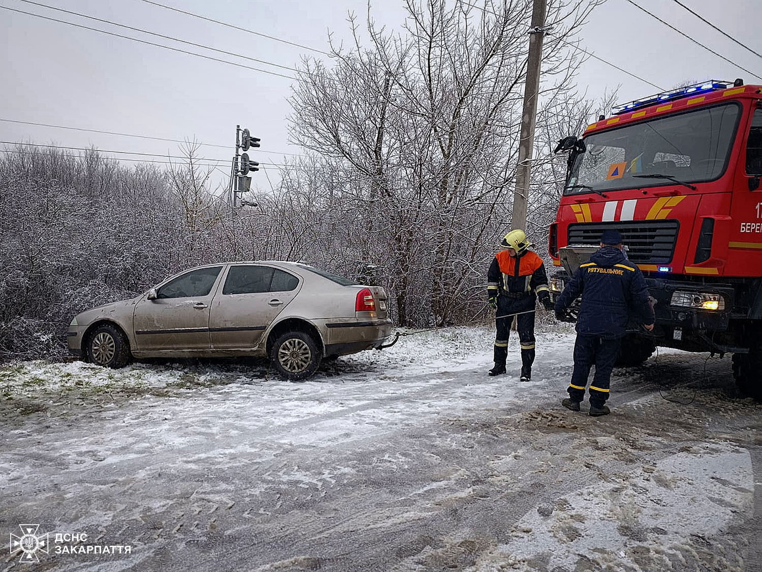 Авто, які потрапили у ДТП у Берегові