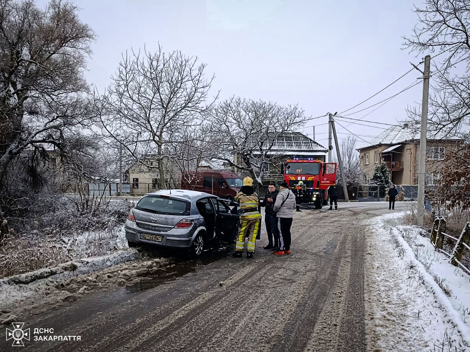 Авто, які потрапили у ДТП у Берегові