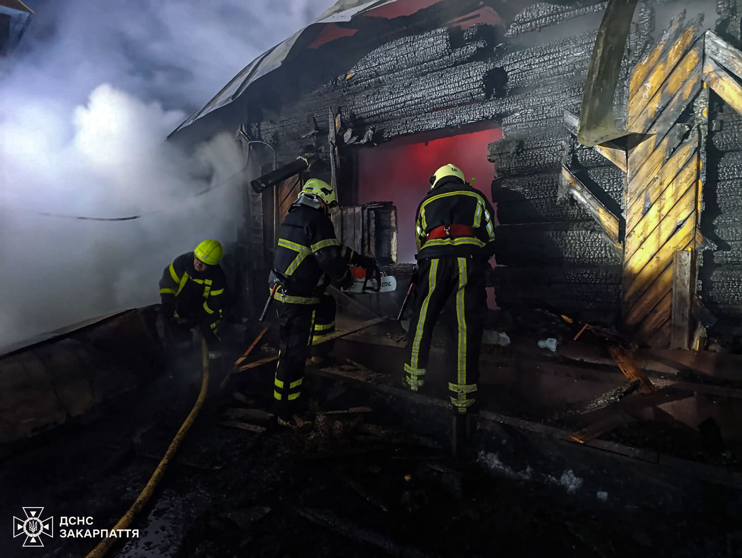 Пожежа у Свято-Михайлівській церкві, Іршавщина