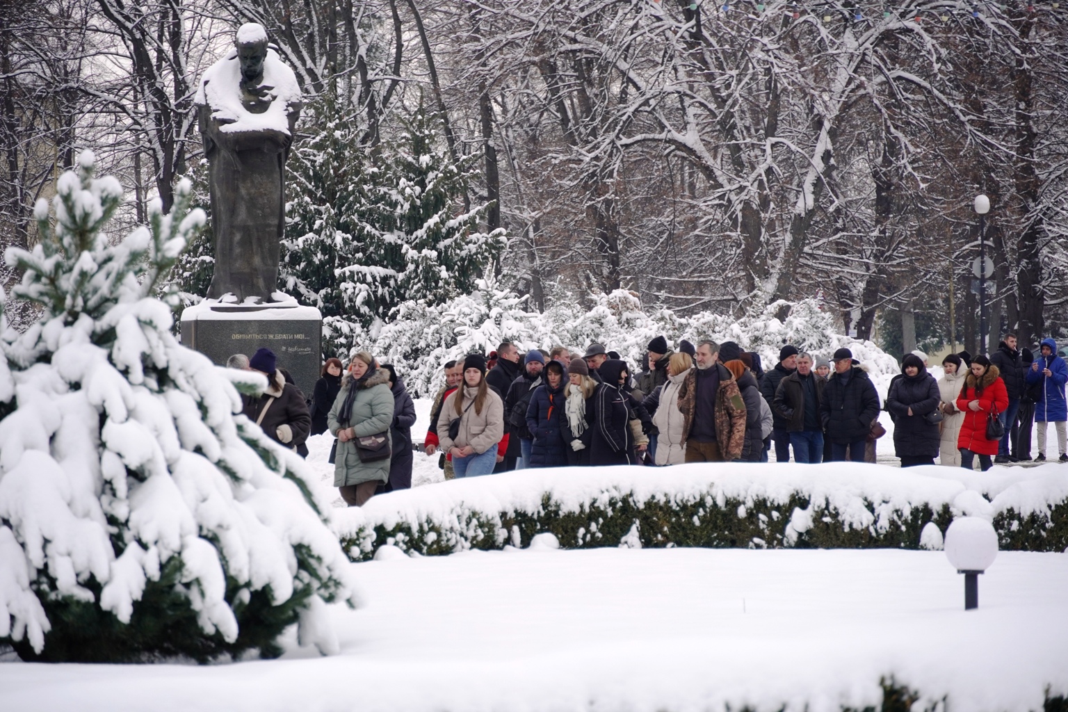 В Ужгороді попрощалися з військовим Миколою Райнишем