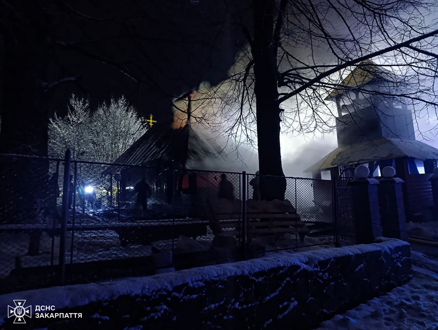 Пожежа у Свято-Михайлівській церкві, Іршавщина