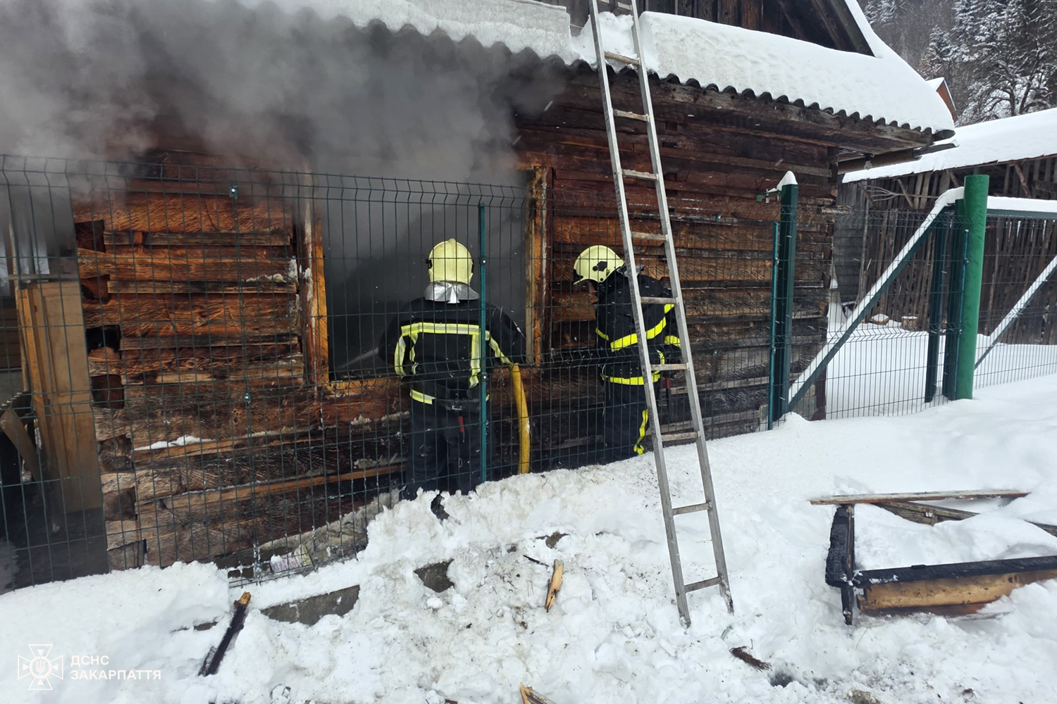 Пожежа у будинку в селі Сойми