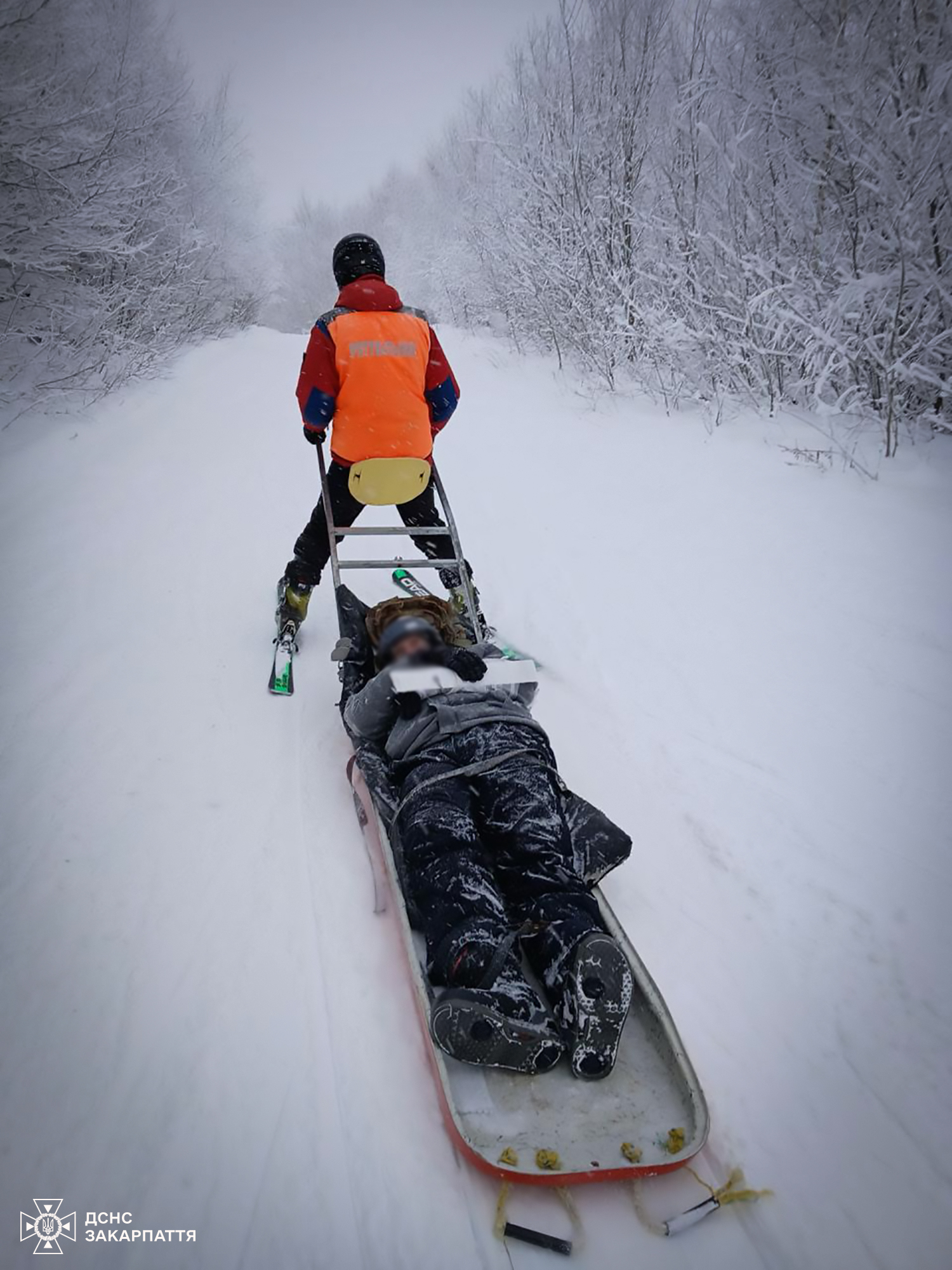 Евакуація потерпілого 