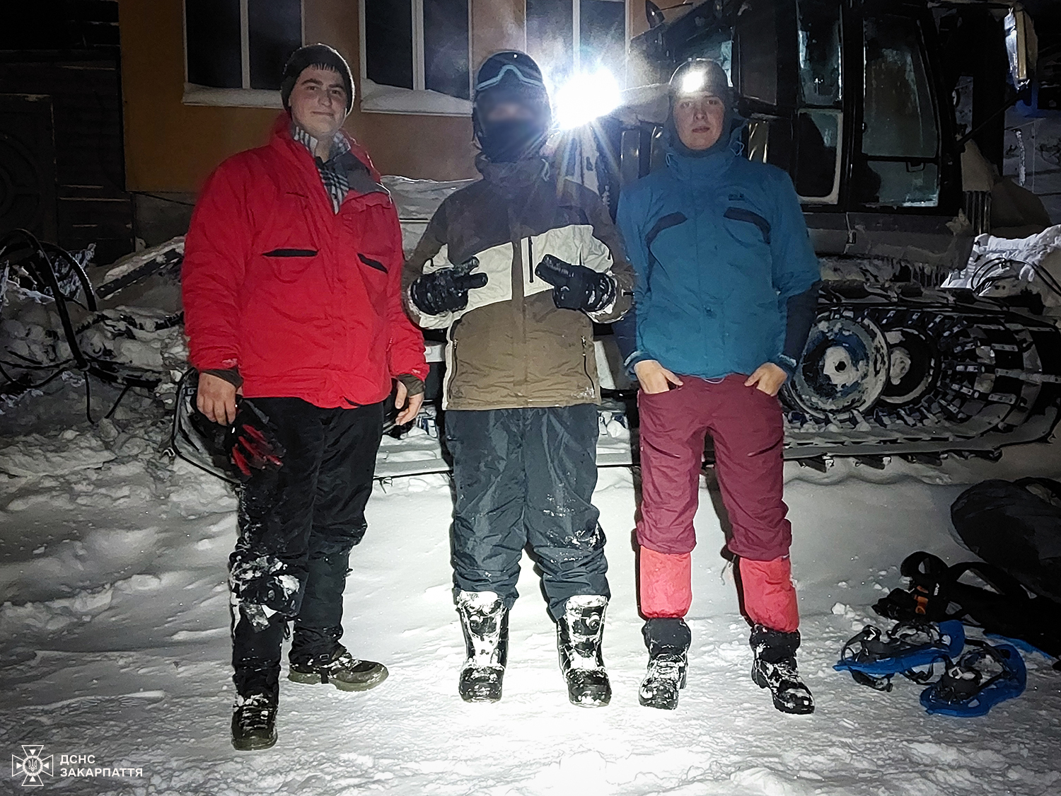 Заблукалий з рятувальниками