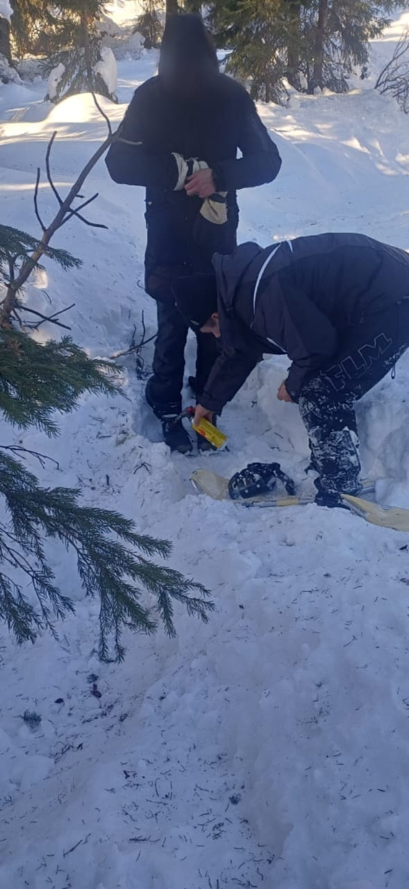 Пошуки порушника в горах