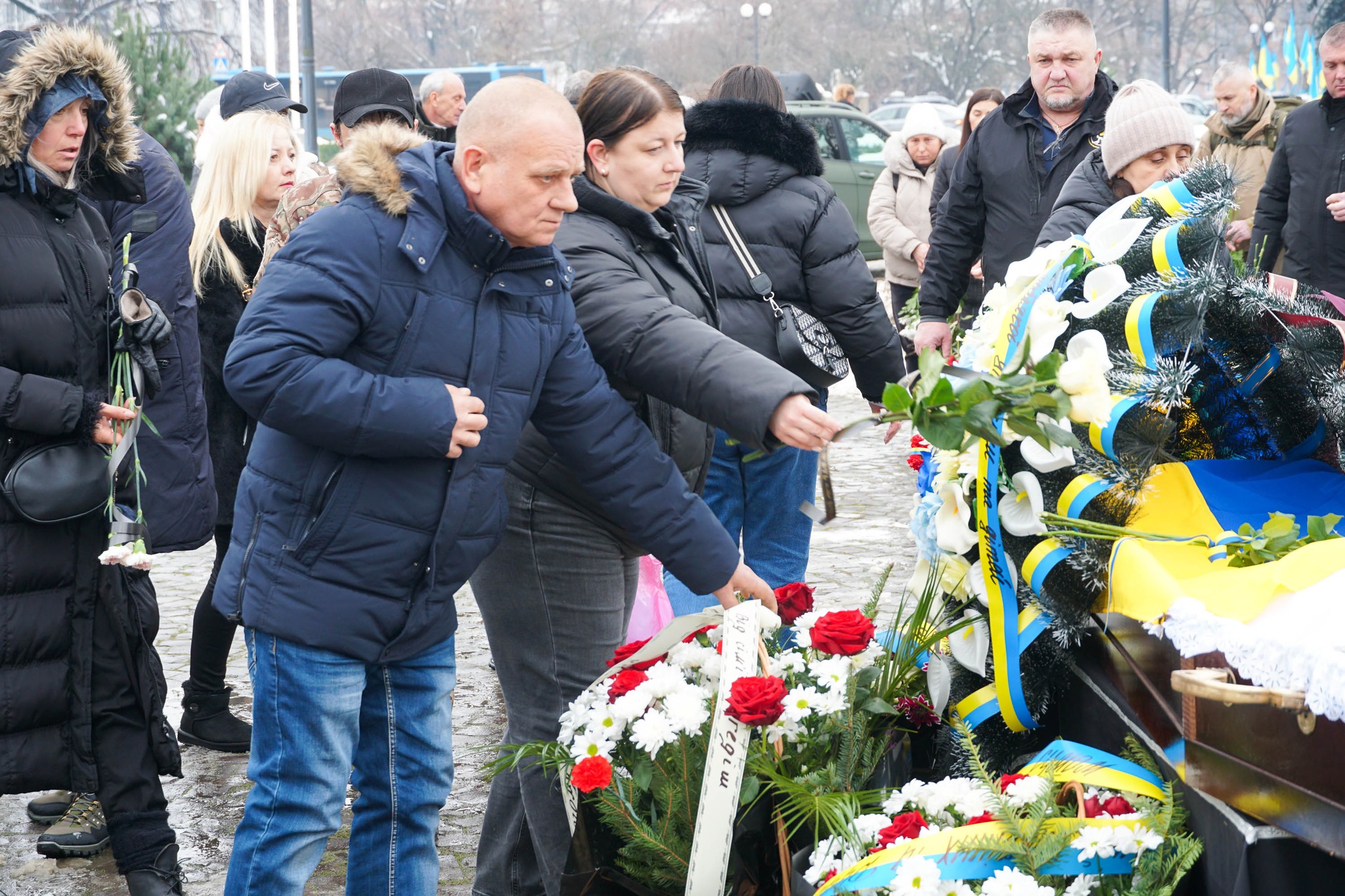 В Ужгороді попрощалися з полеглим воїном Володимиром Малєвим