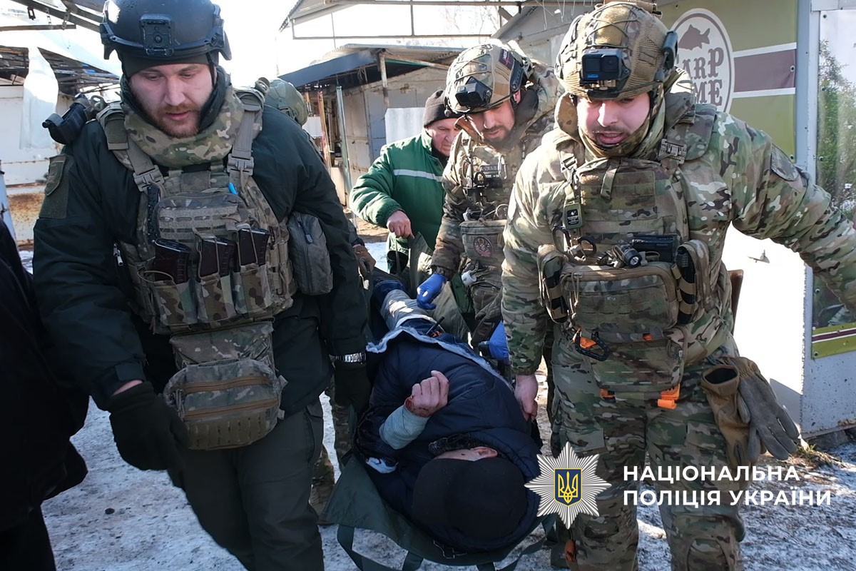 Наслідки обстрілу базару у Дружківці, 4 лютого