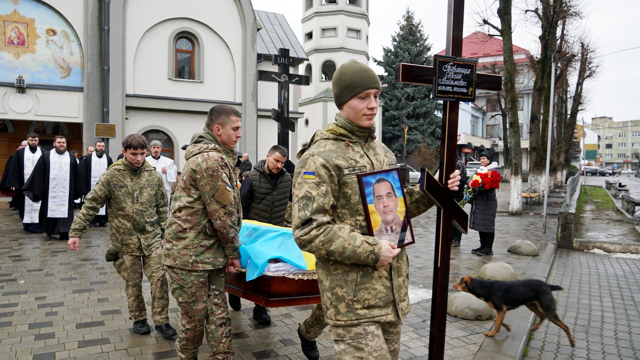 Прощання із військовим Сергієм Туряницею