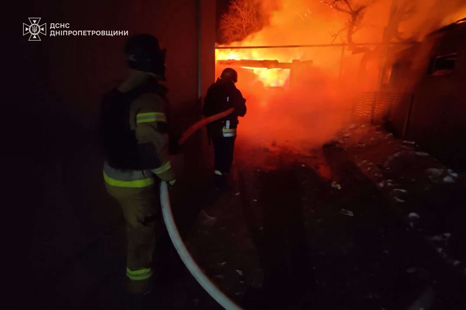 Наслідки нічної атаки 3 лютого на Київщині