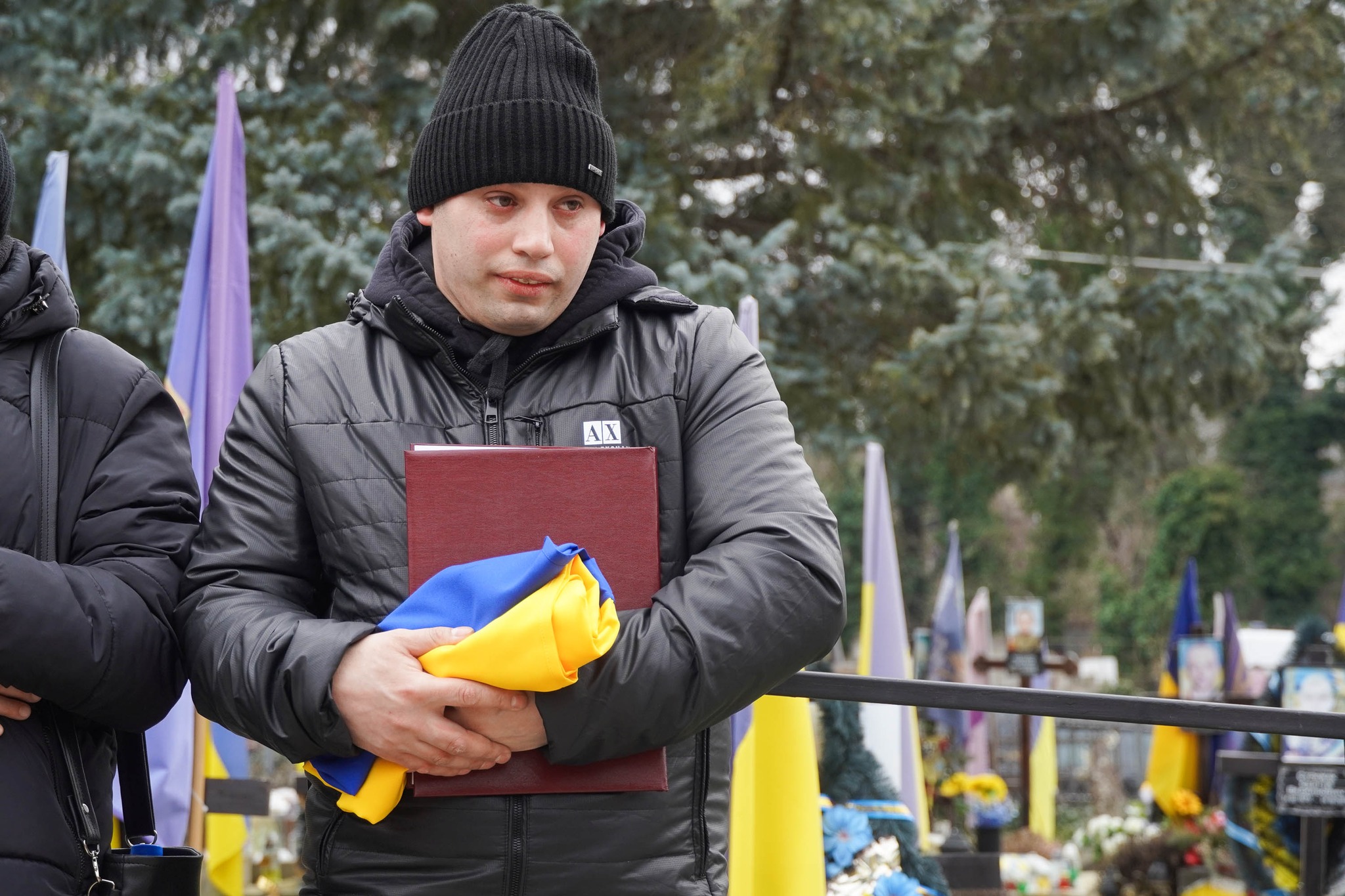 Прощання з воїном Олександром Шугаром в Ужгороді