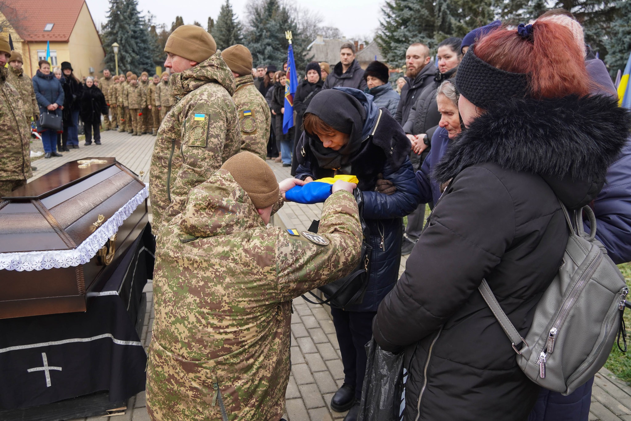 Прощання із Василем Фрінцком в Ужгороді