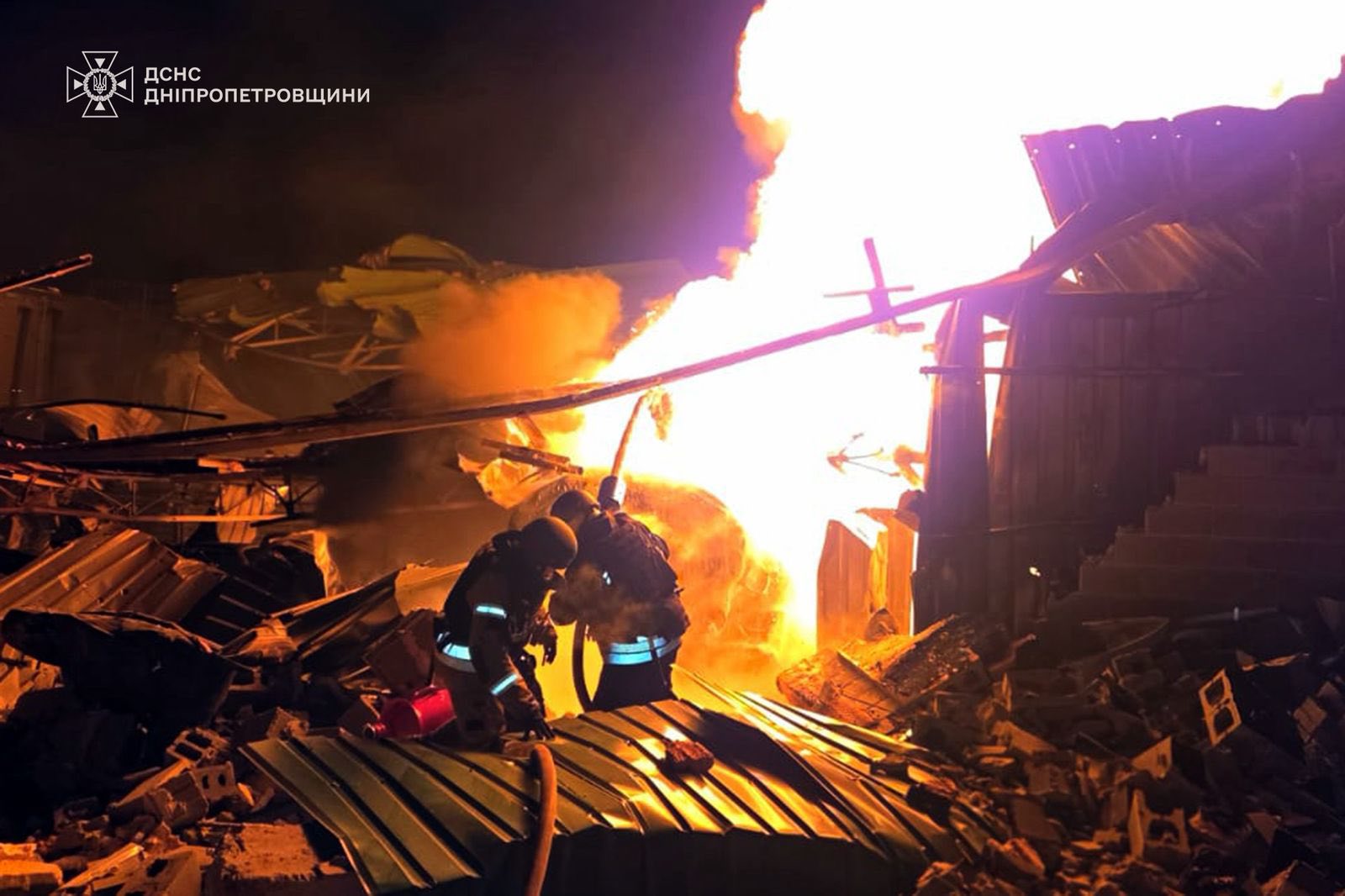 Наслідки нічної атаки 3 лютого на Дніпропетровщині