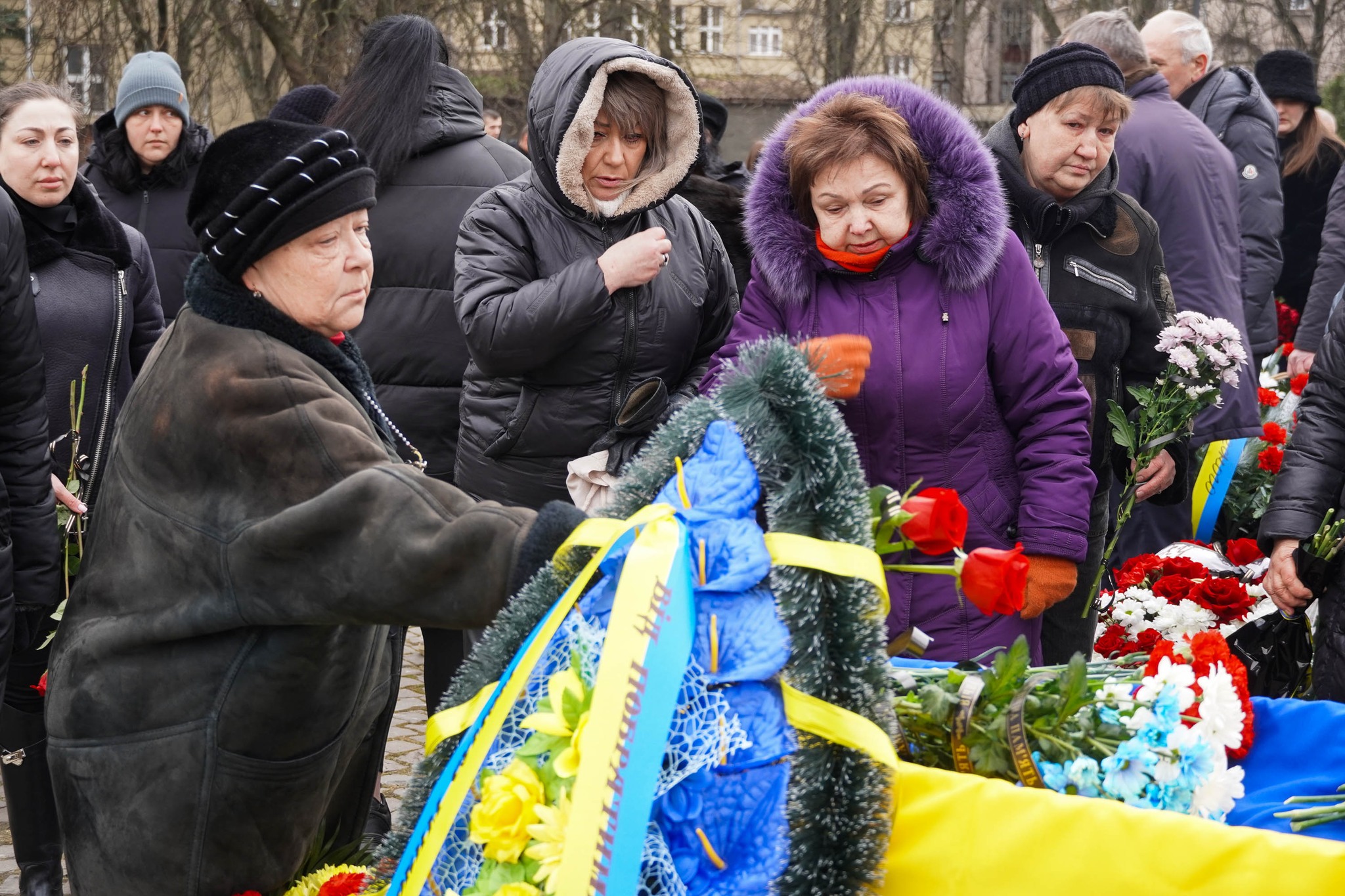 Прощання із Василем Фрінцком в Ужгороді