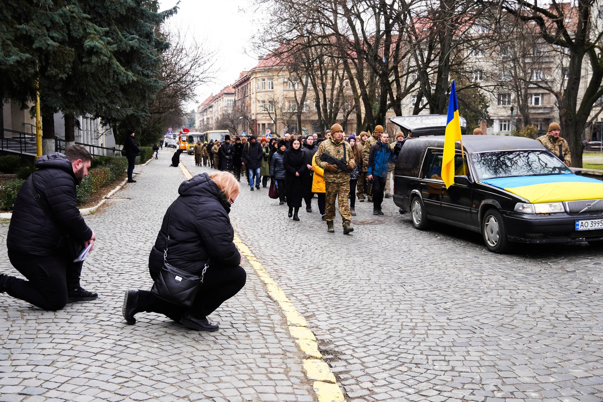 Прощання із Василем Фрінцком в Ужгороді