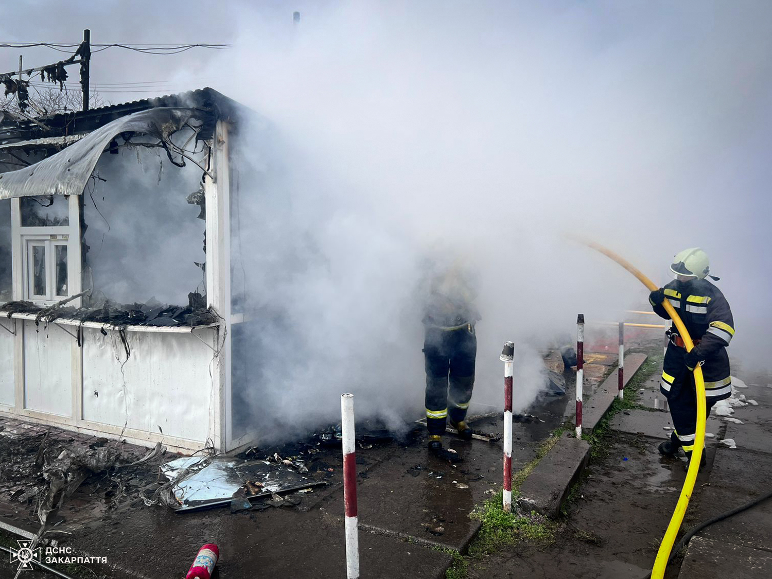 Пожежа у Хусті