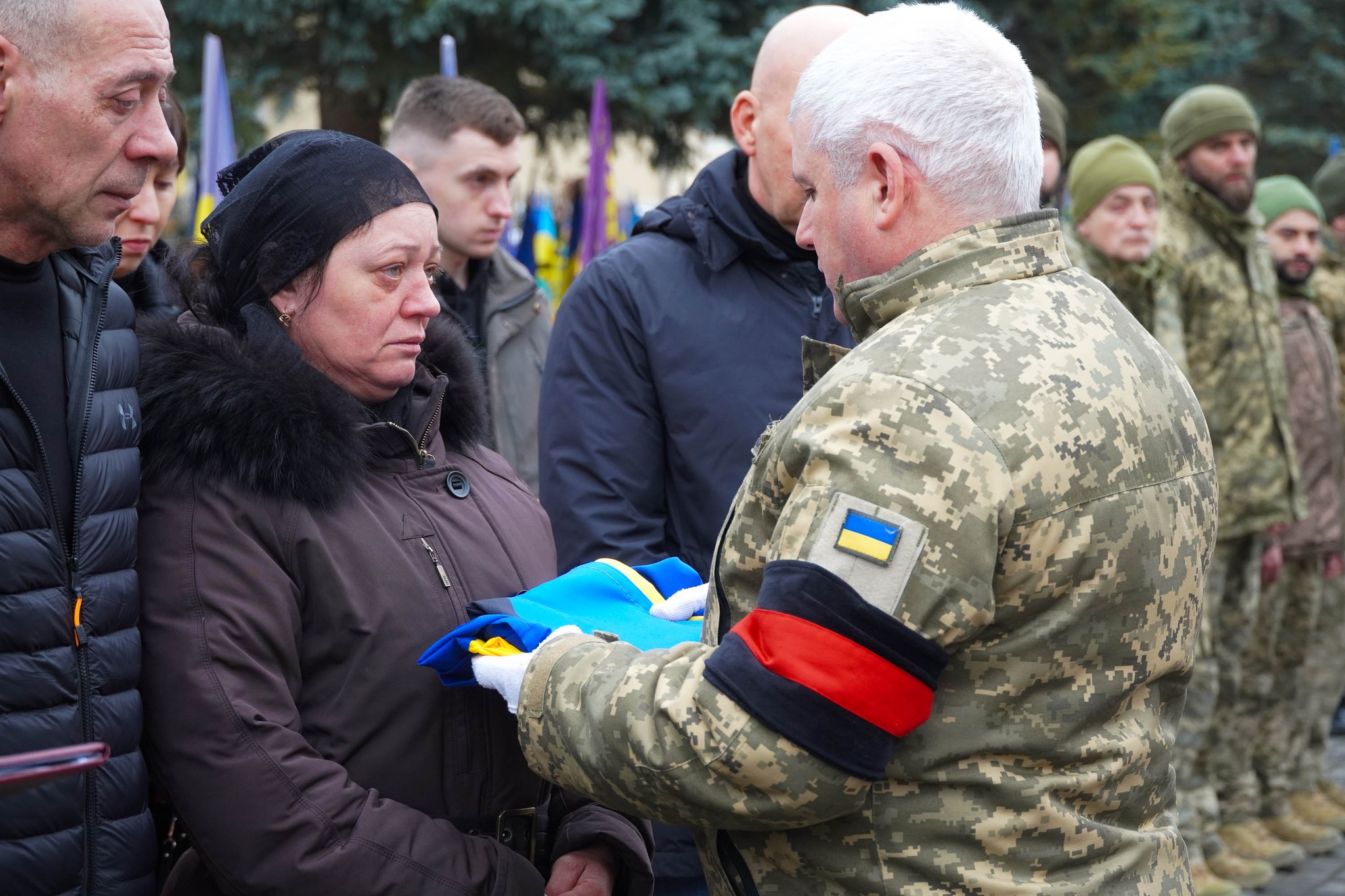 Прощання із воїном Сергієм Жганичем, Ужгород