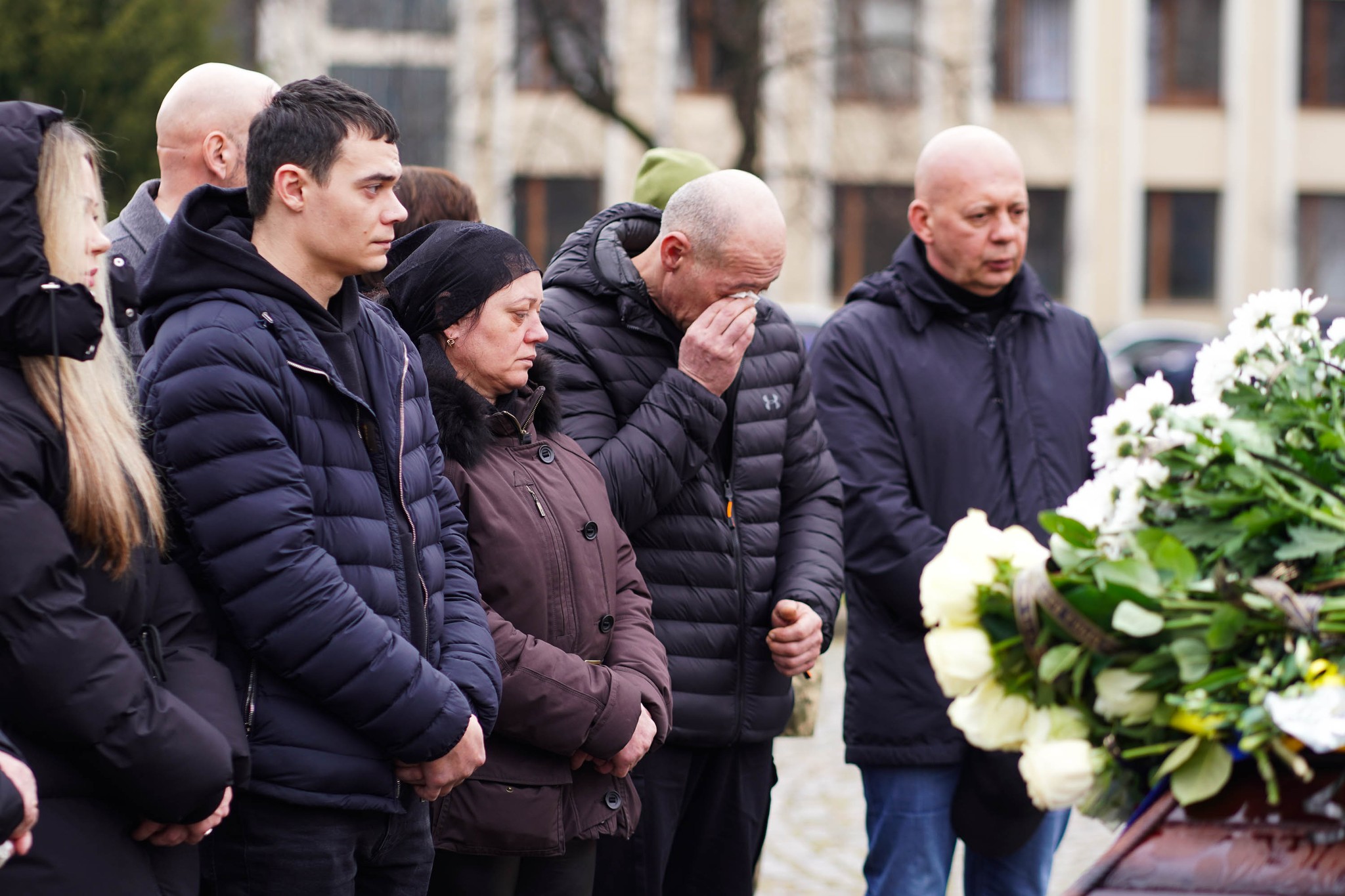 Прощання із воїном Сергієм Жганичем, Ужгород