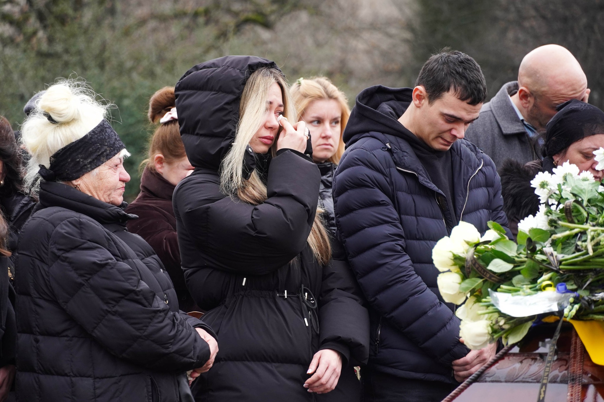 Прощання із воїном Сергієм Жганичем, Ужгород