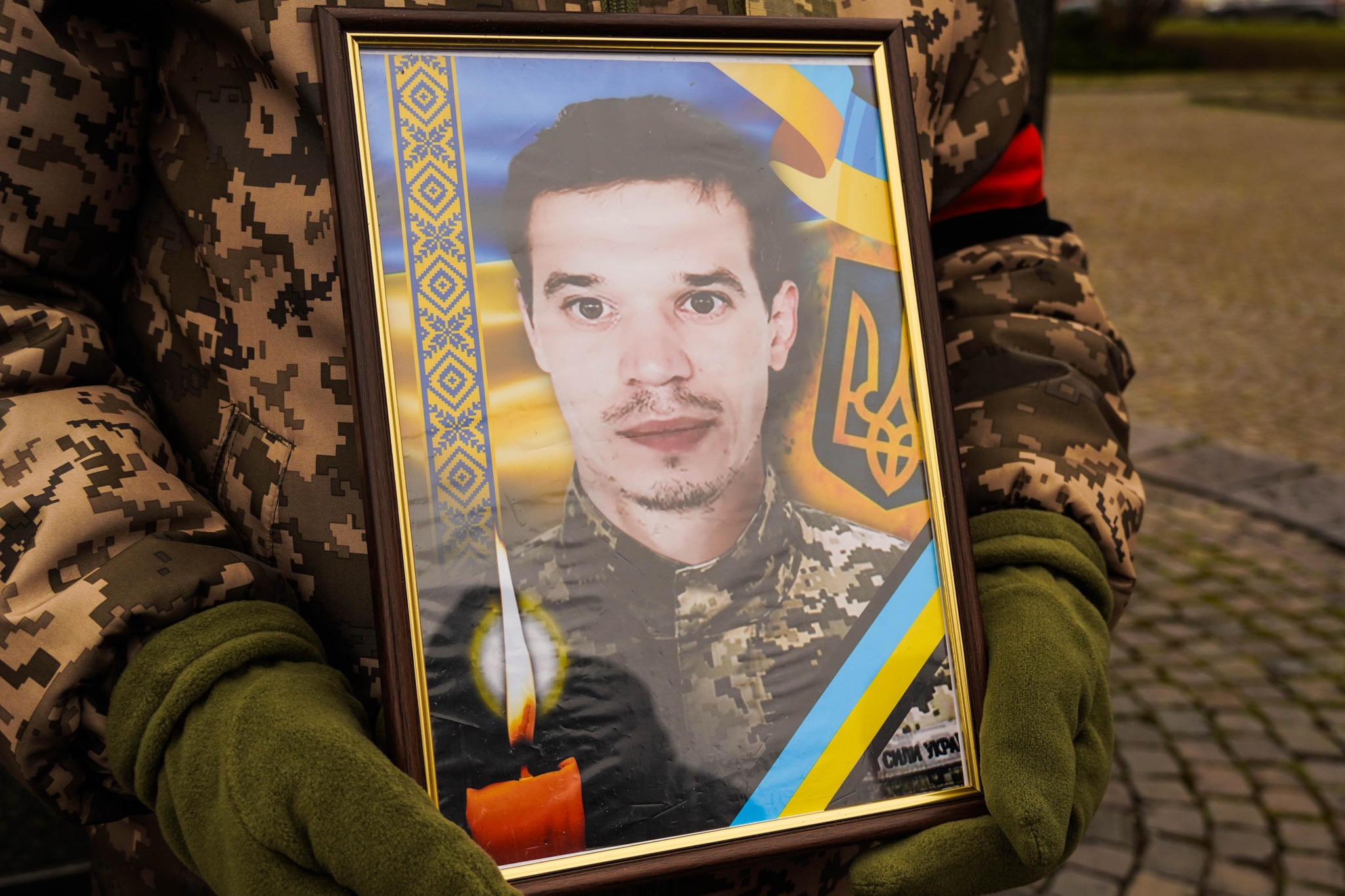 Прощання із воїном Сергієм Жганичем, Ужгород