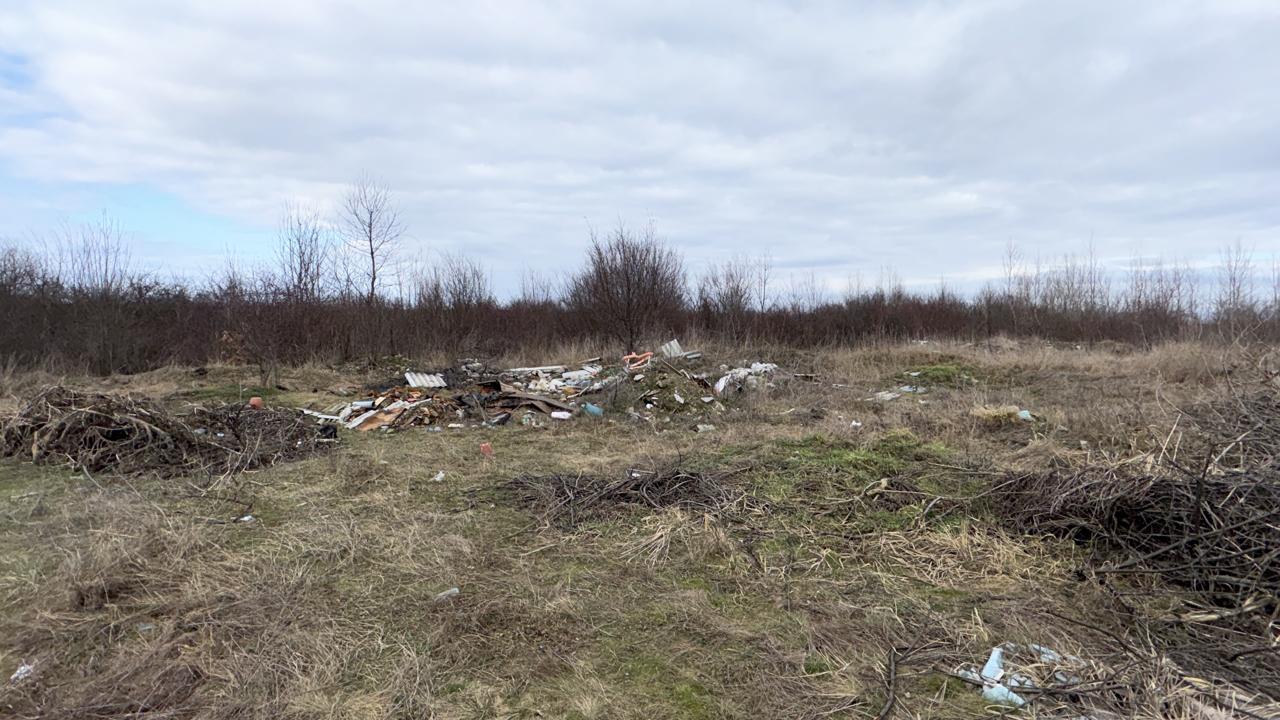 Сміттєзвалище на Виноградівщині