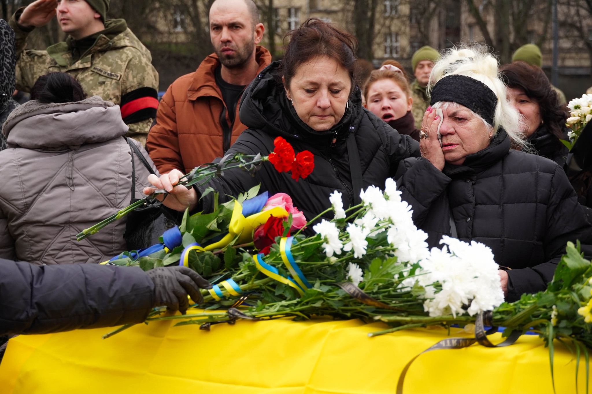 Прощання із воїном Сергієм Жганичем, Ужгород