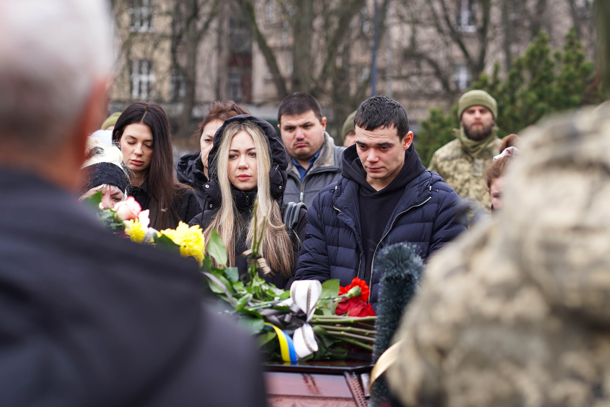 Прощання із воїном Сергієм Жганичем, Ужгород