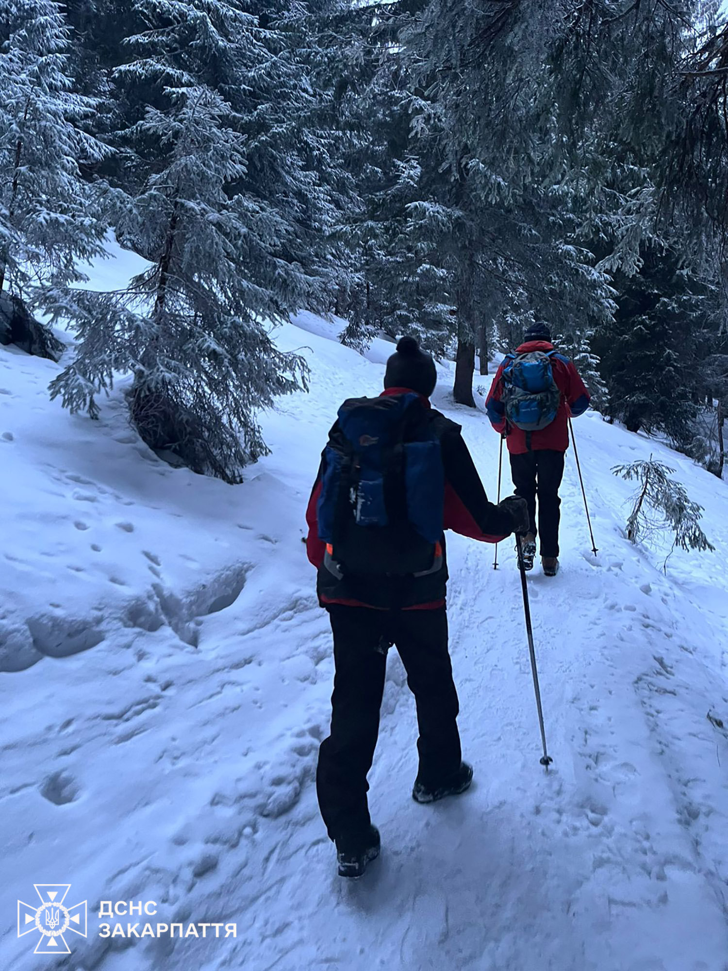 Пошуки лижників на Драгобраті