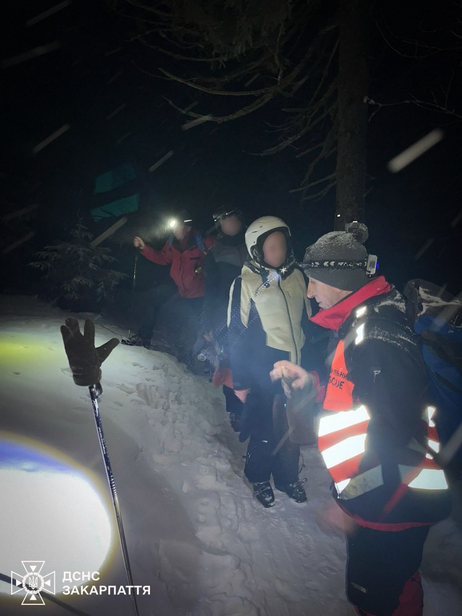 Пошуки лижників на Драгобраті