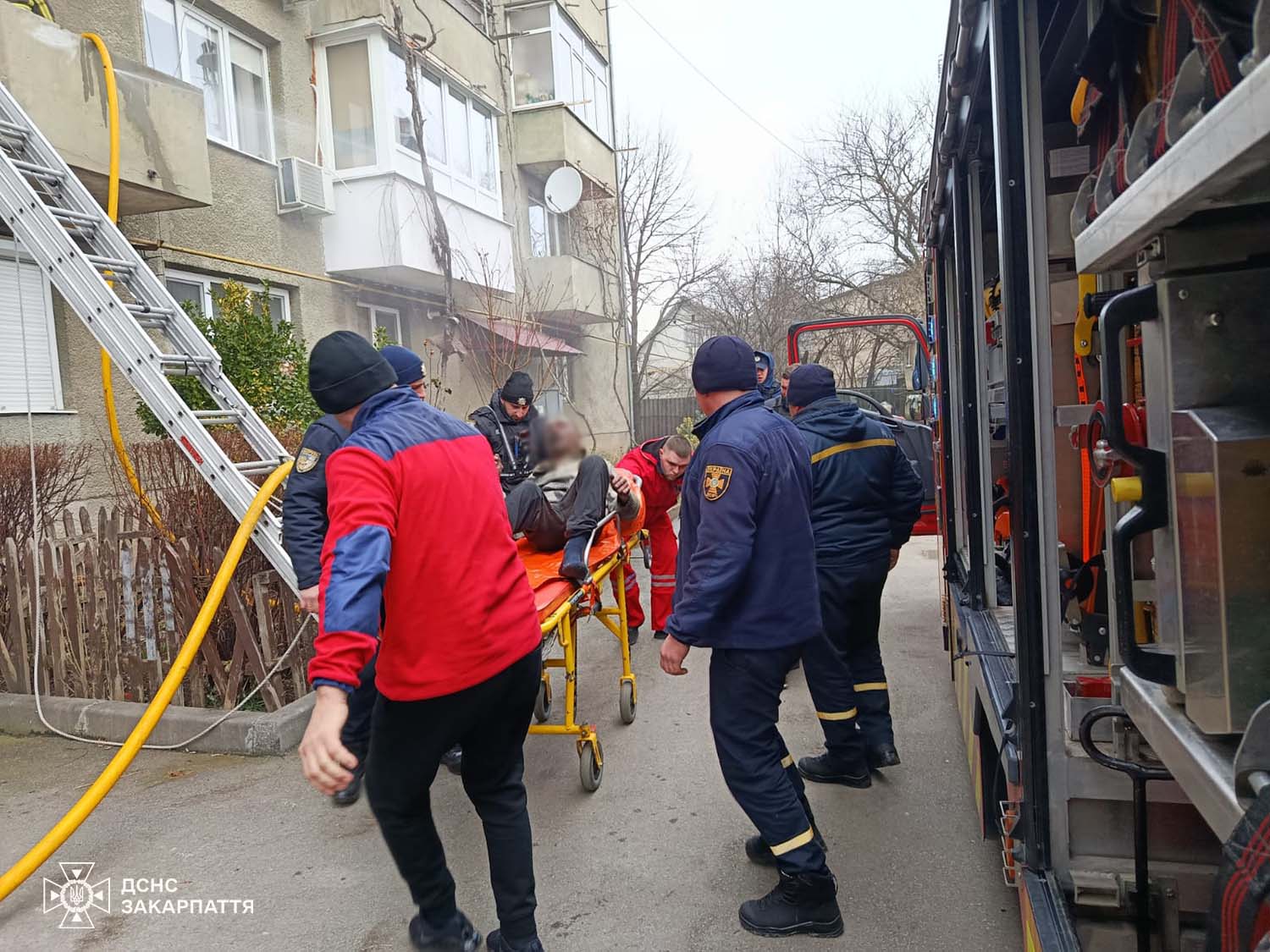 Місце пожежі, Мукачево 