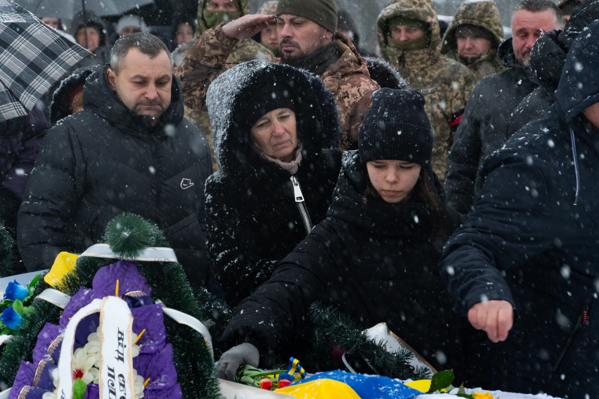 Тараса провели в останню дорогу 24 січня