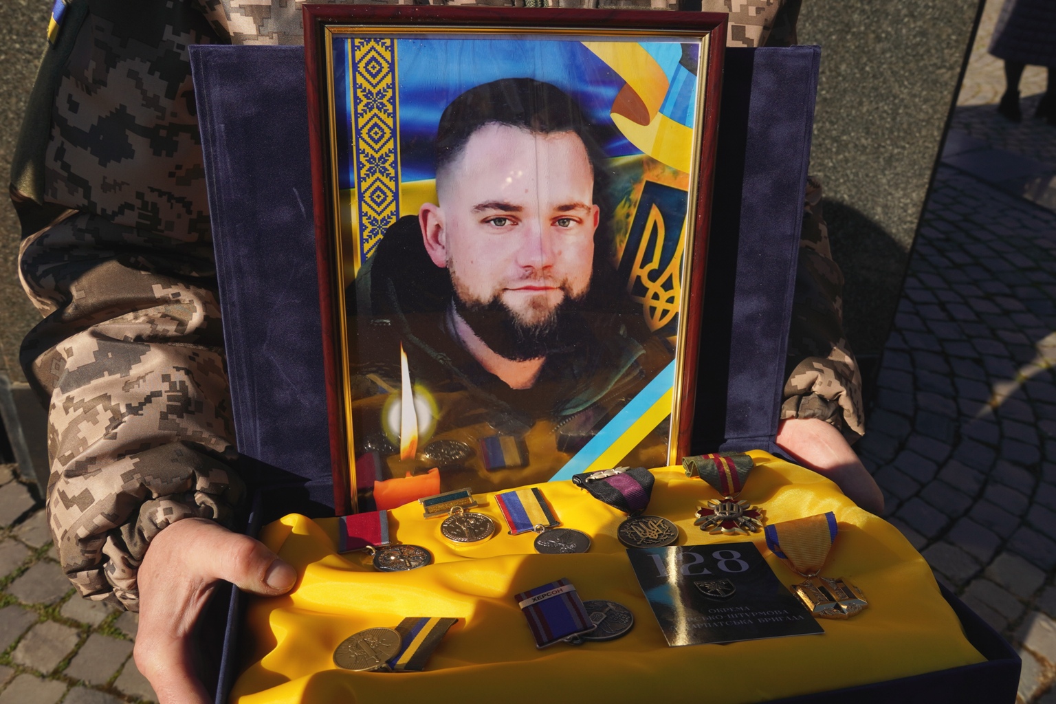 Прощання з військовим Олександром Тарнаєм, Ужгород, 26.02.2026