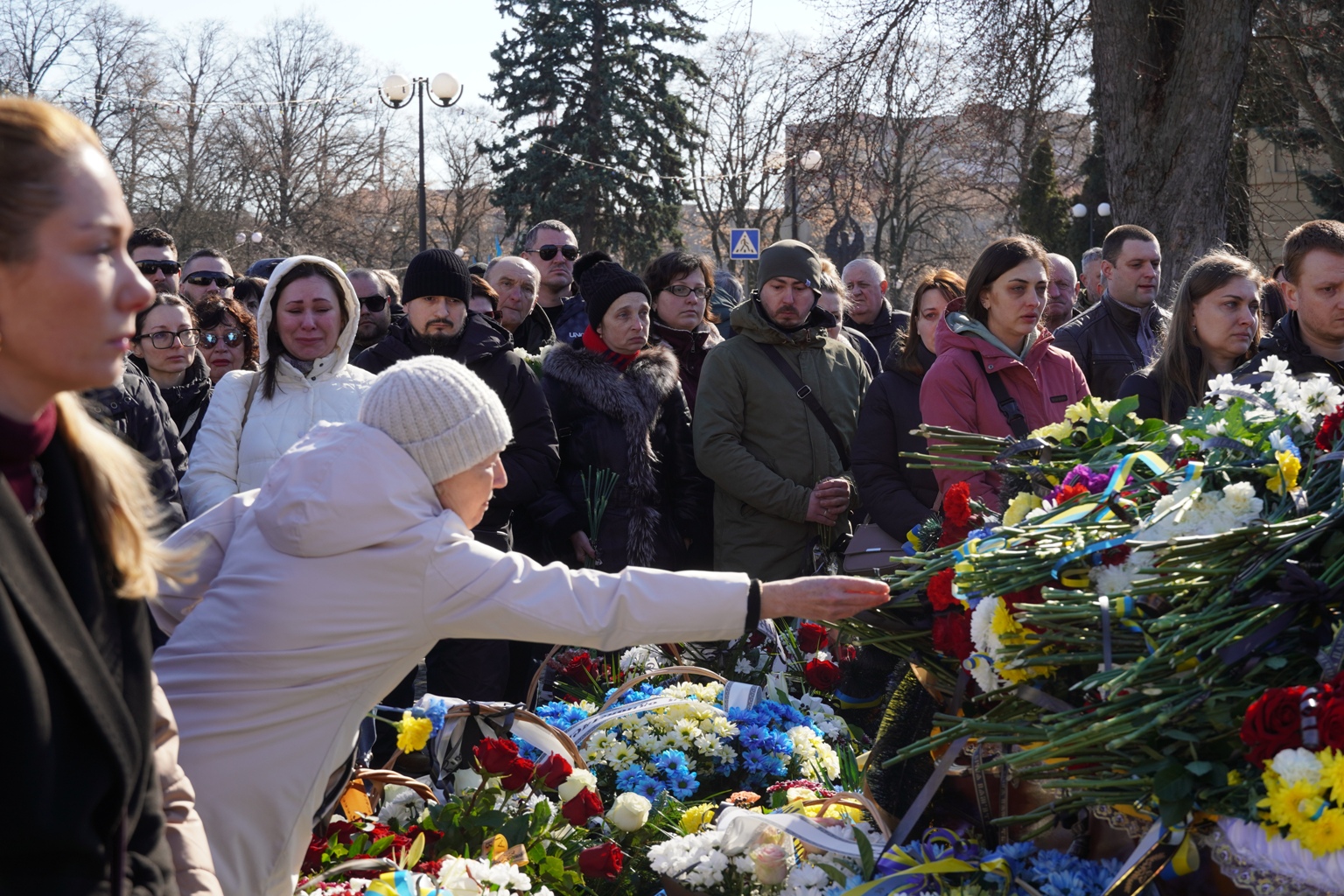 Прощання з військовим Олександром Тарнаєм, Ужгород, 26.02.2026