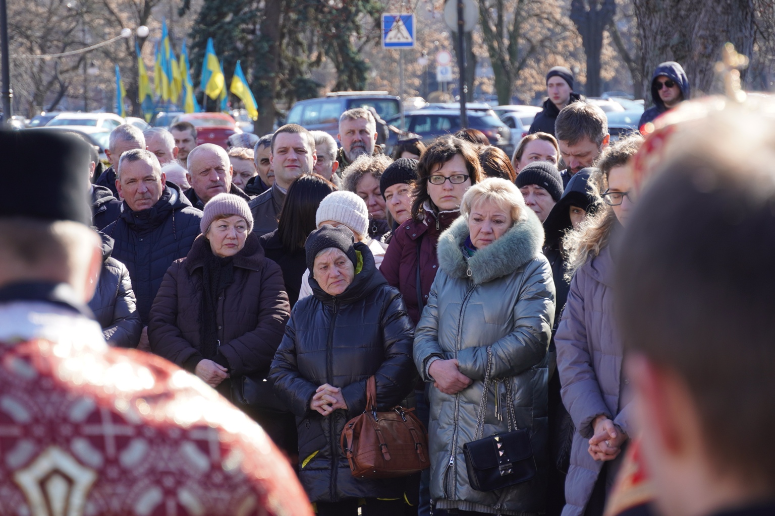 Прощання з військовим Олександром Тарнаєм, Ужгород, 26.02.2026