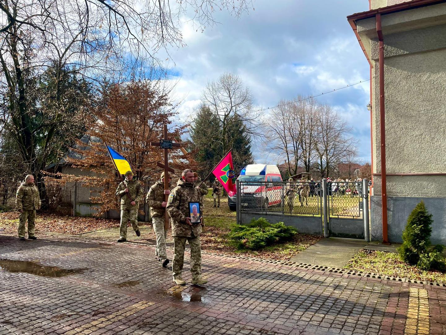 Прощання із прикордонником Віктором Рубльовським