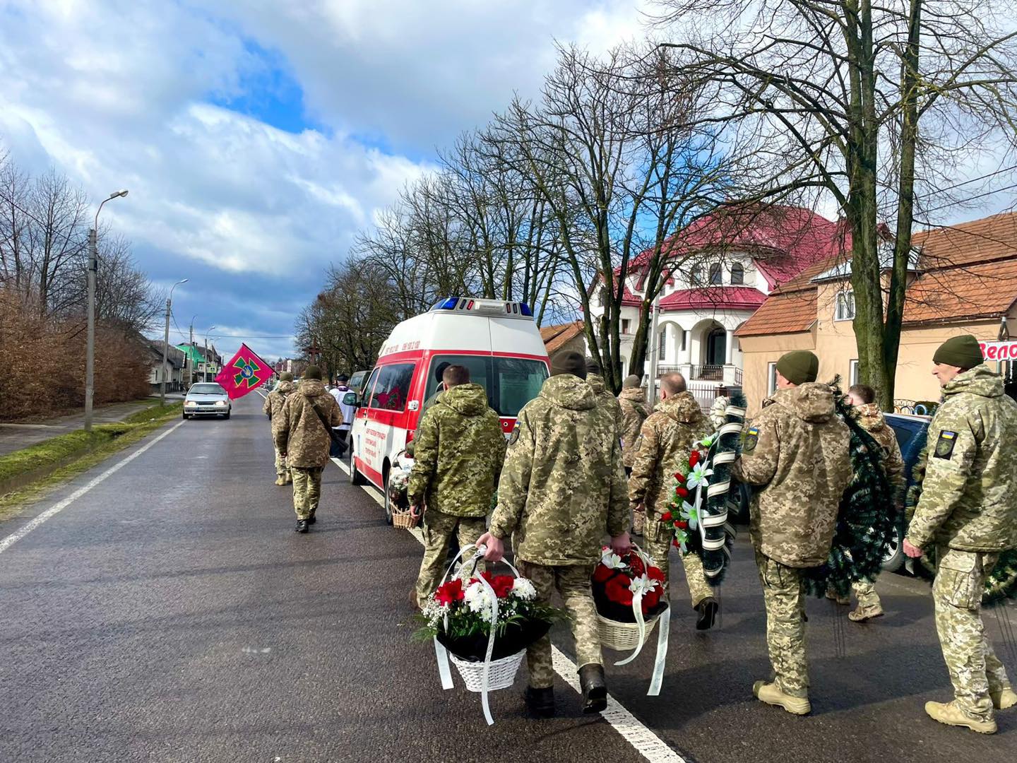 Прощання із прикордонником Віктором Рубльовським
