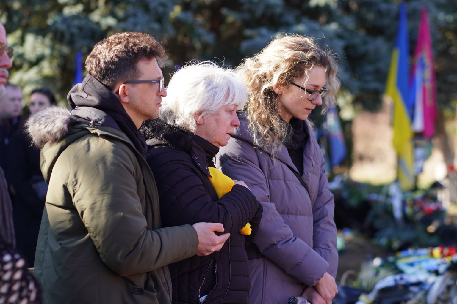 Прощання з військовим Олександром Тарнаєм, Ужгород, 26.02.2026