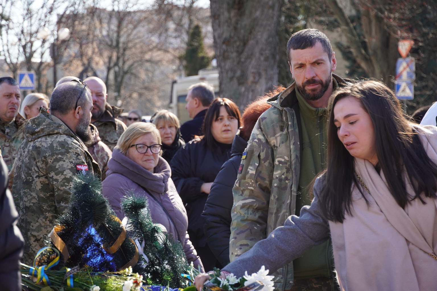 Прощання з військовим Олександром Тарнаєм, Ужгород, 26.02.2026