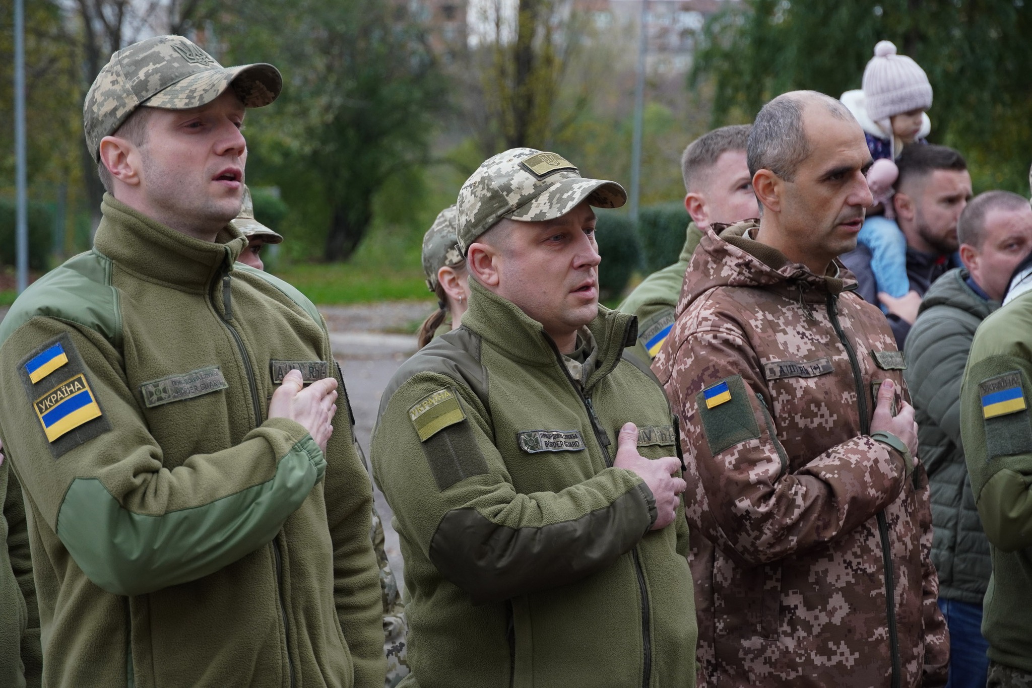 На відкриття прийшли колеги Воїна 