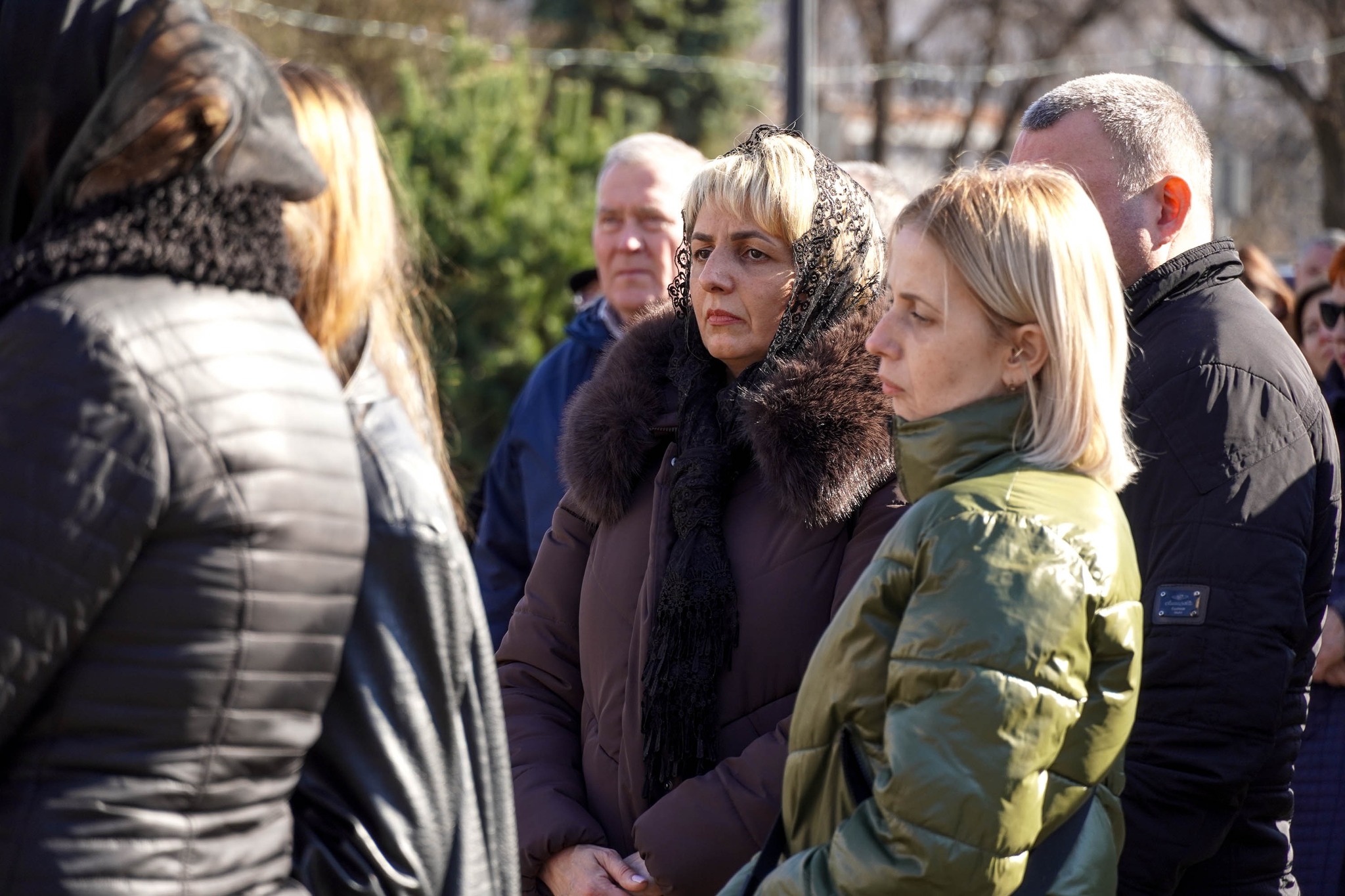 Прощання із військовим Олександром Павлієм в Ужгороді